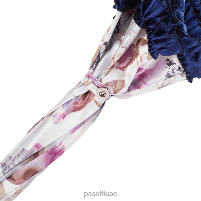 مظلة | 353ni 58979-4 d1 - مظلة فراشات ذات طراز عتيق تفتح يدويًا، مقاومة للمطر PASOTTI Z446V638